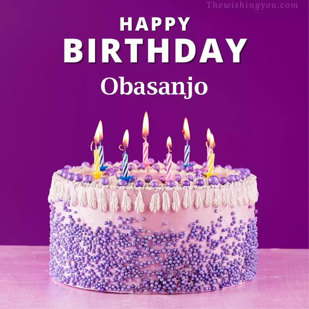 Happy Birthday Obasanjo written on image 4