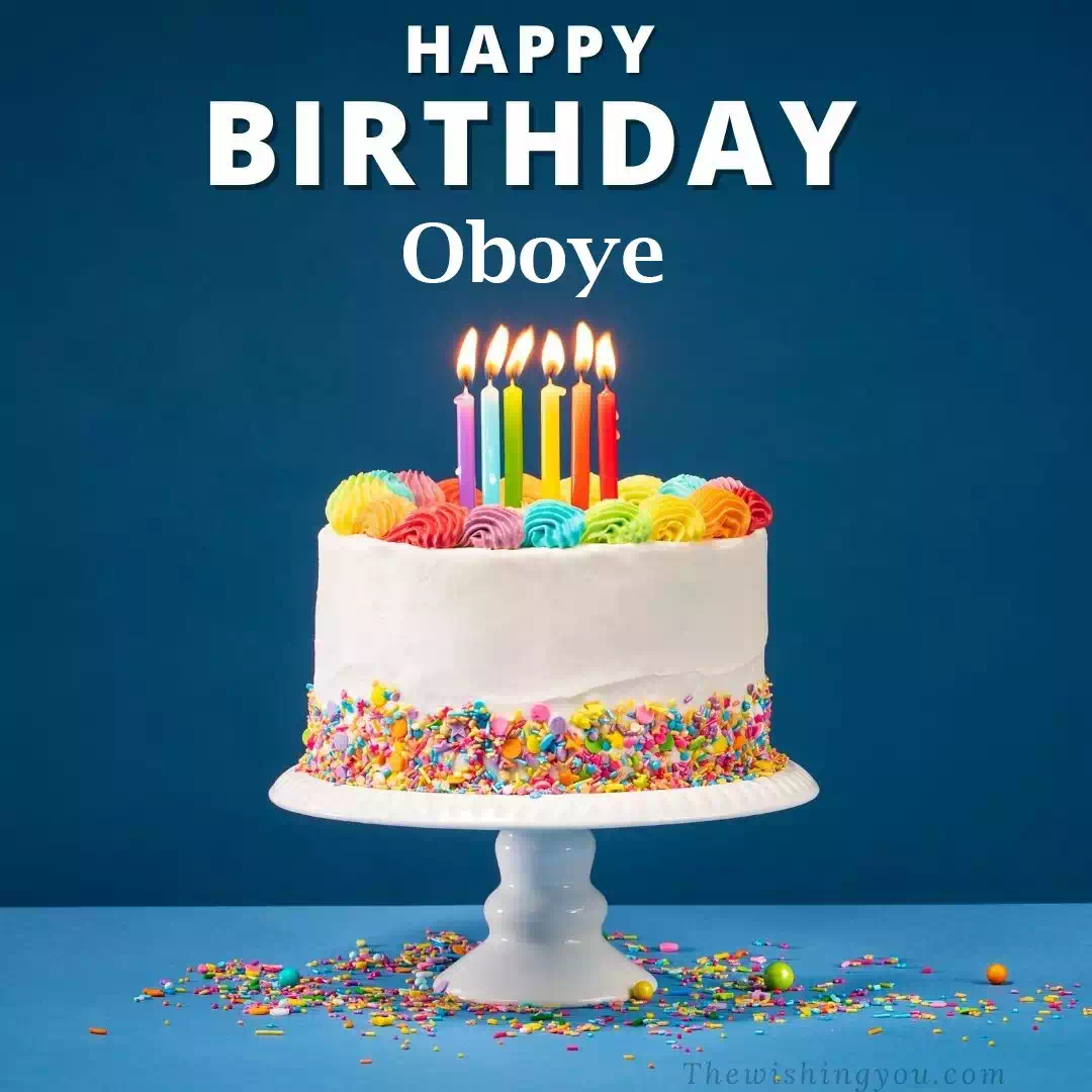 Happy Birthday Oboye written on image 3