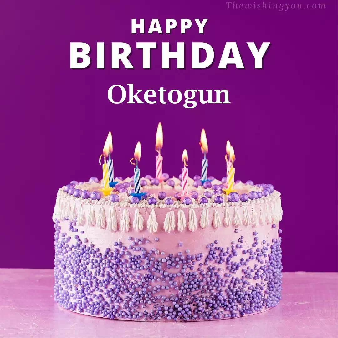 Happy Birthday Oketogun written on image 4