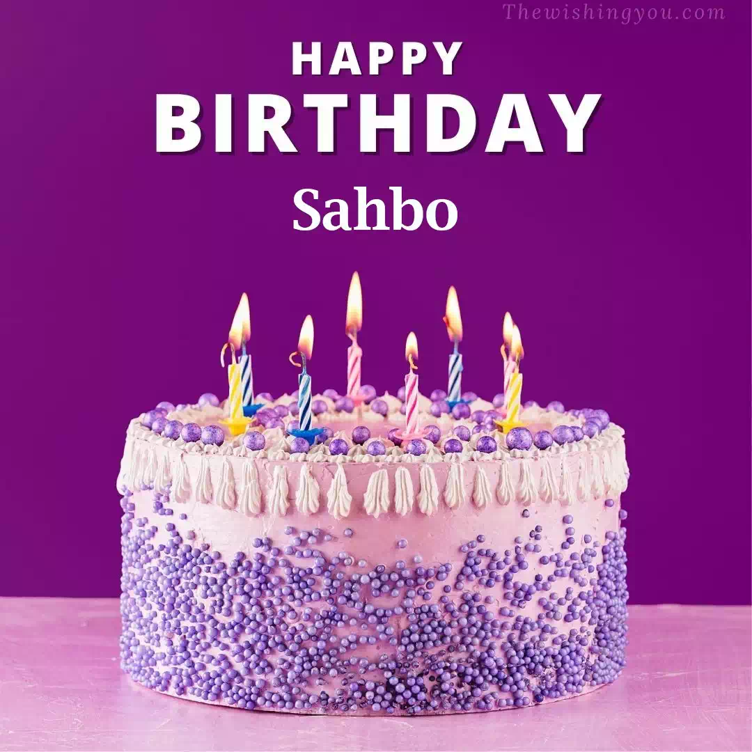 Happy Birthday Sahbo written on image 4