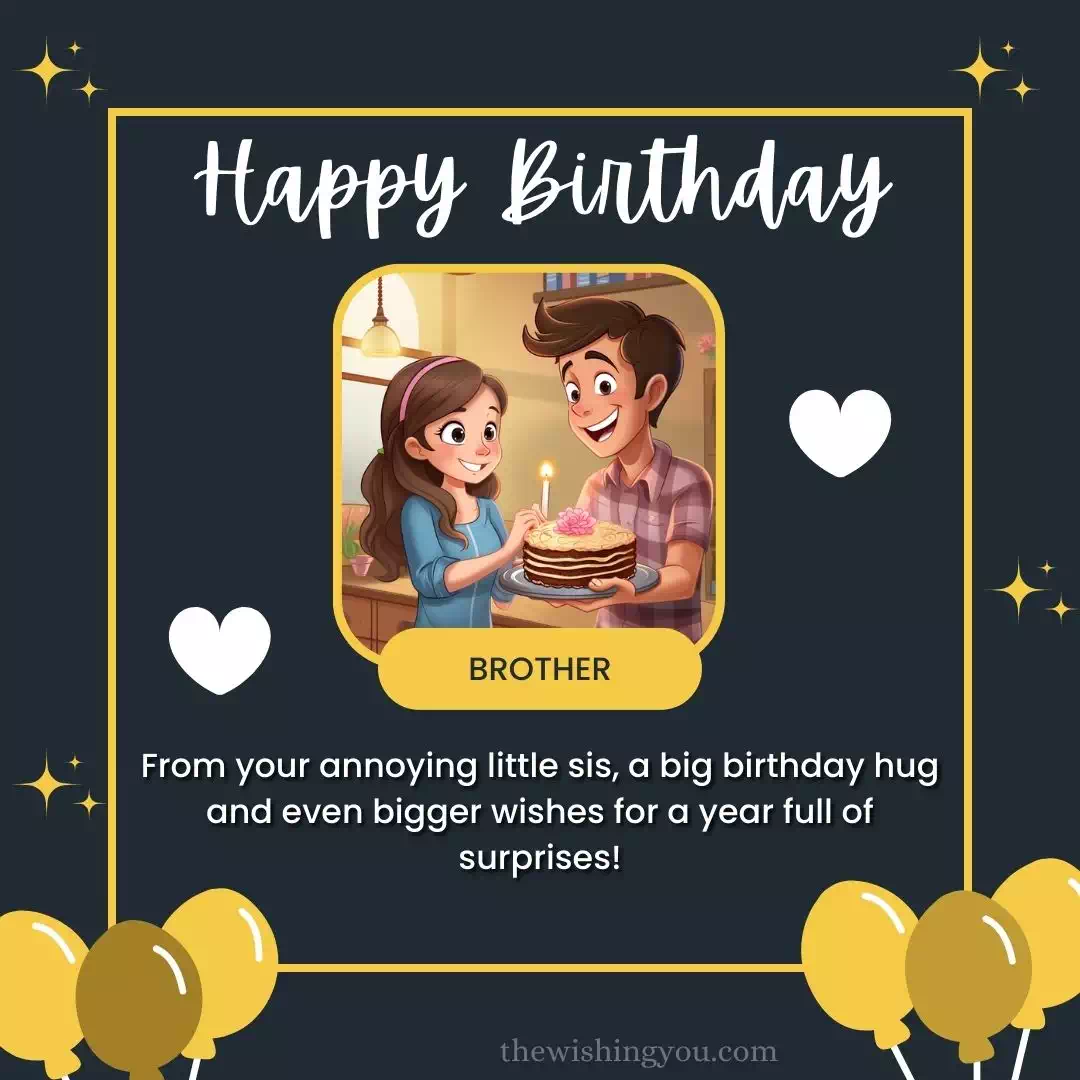 Best Wishes For Birthday Of Brother 12