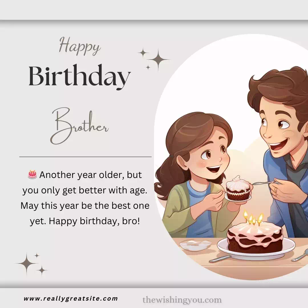 Nice Birthday Wishes For Brother 3