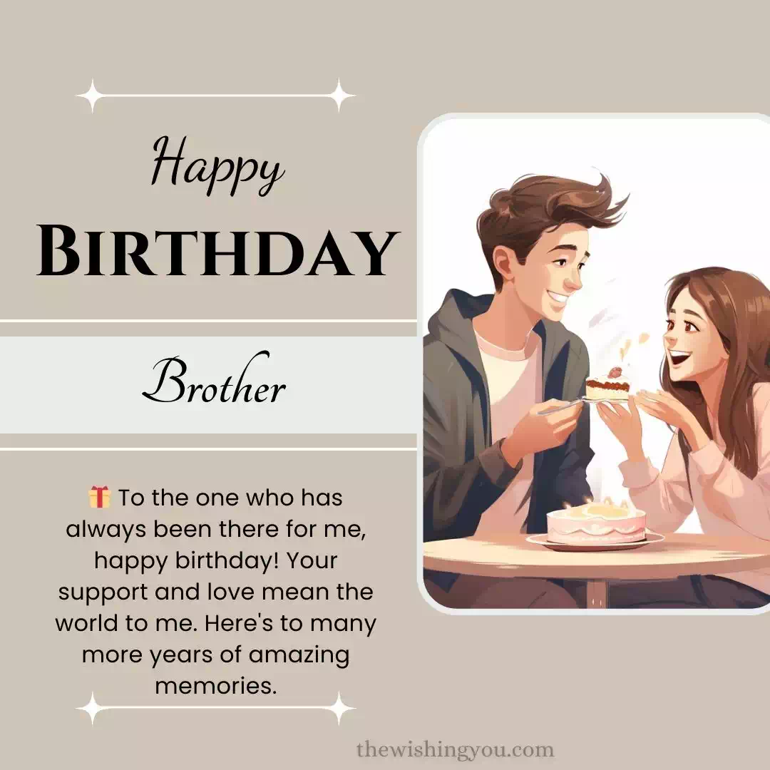 Nice Birthday Wishes For Brother 4