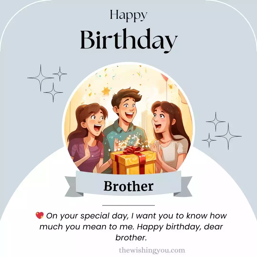 One Line Birthday Wishes For Brother 5