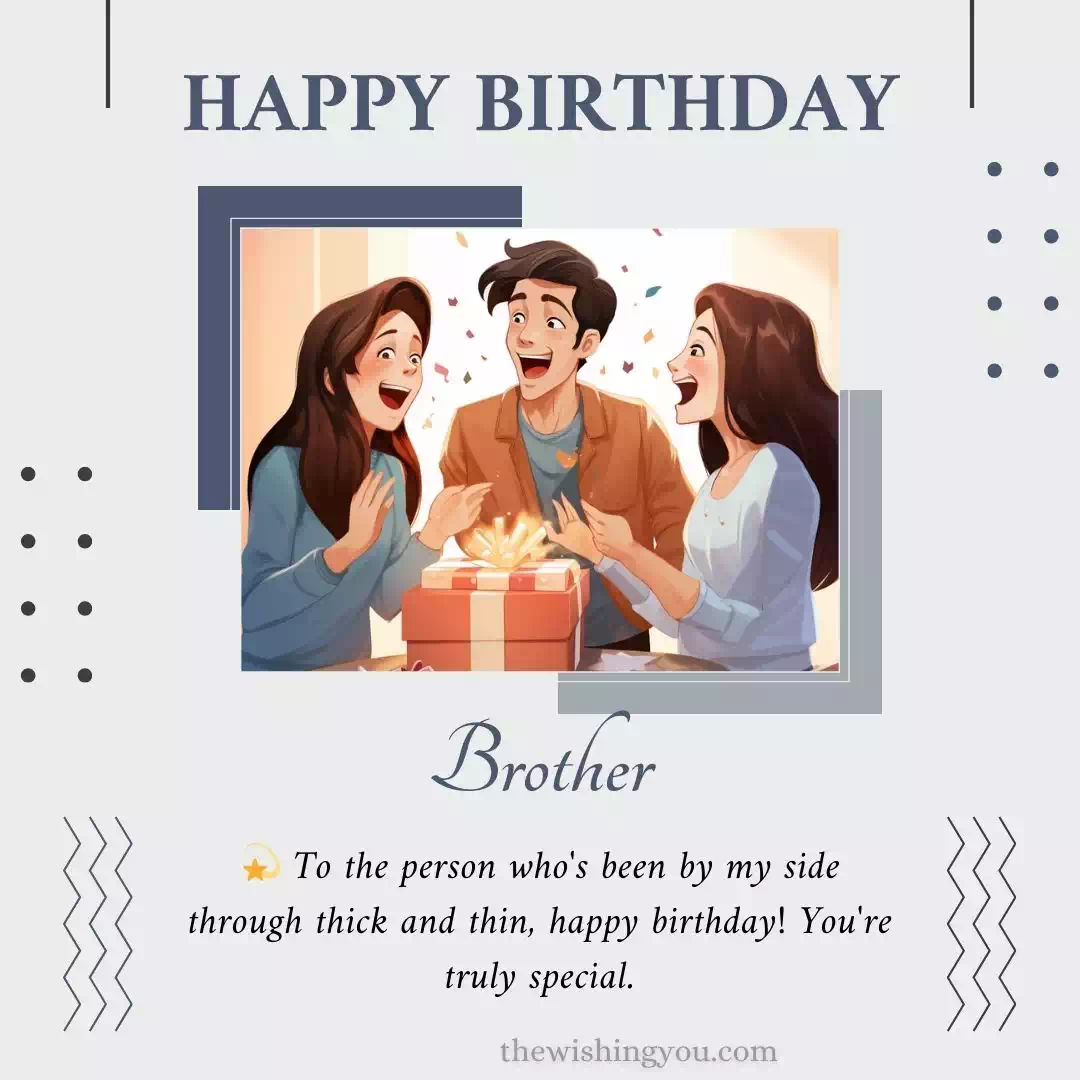 One Line Birthday Wishes For Brother 7