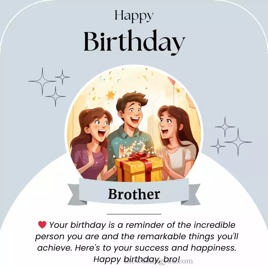 Success Birthday Wishes For Brother 5