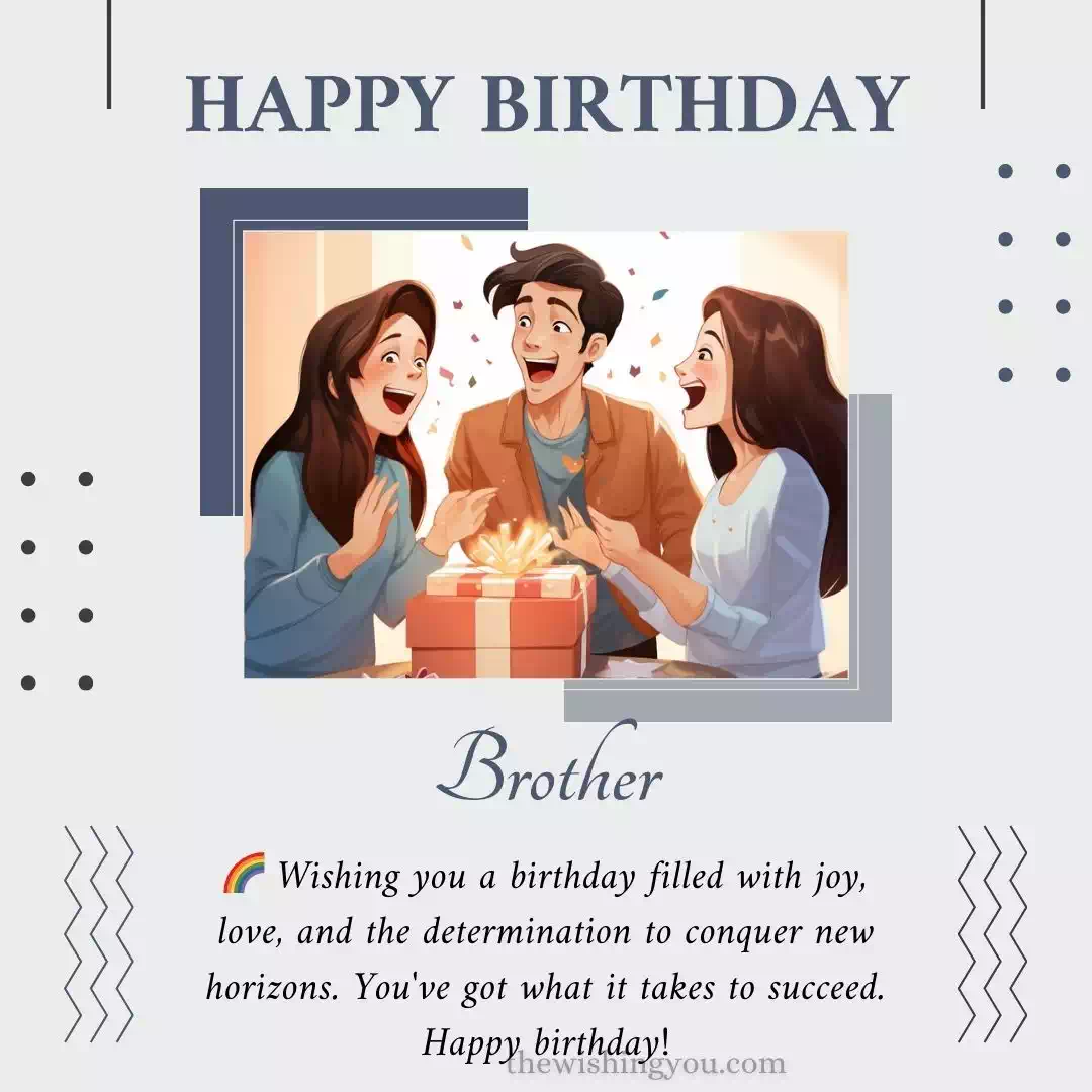 Success Birthday Wishes For Brother 7
