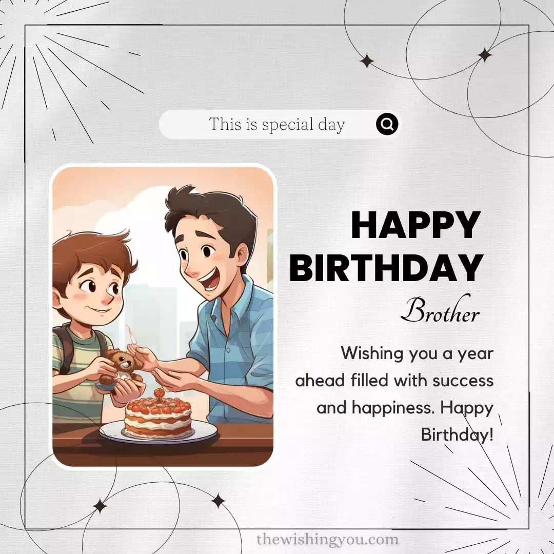 The Best Birthday Wishes For Brother 2