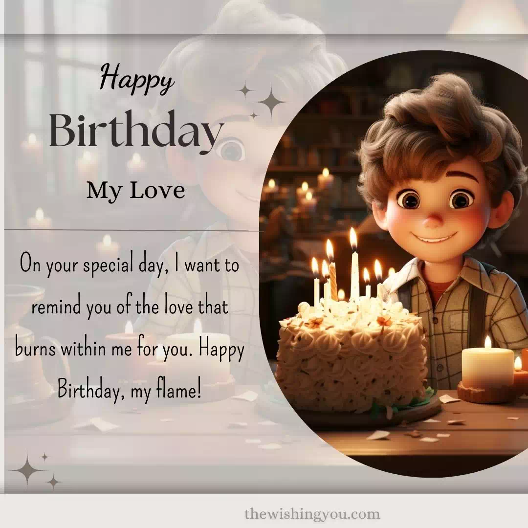 Advance Happy Birthday Wishes For Lover Quotes 11