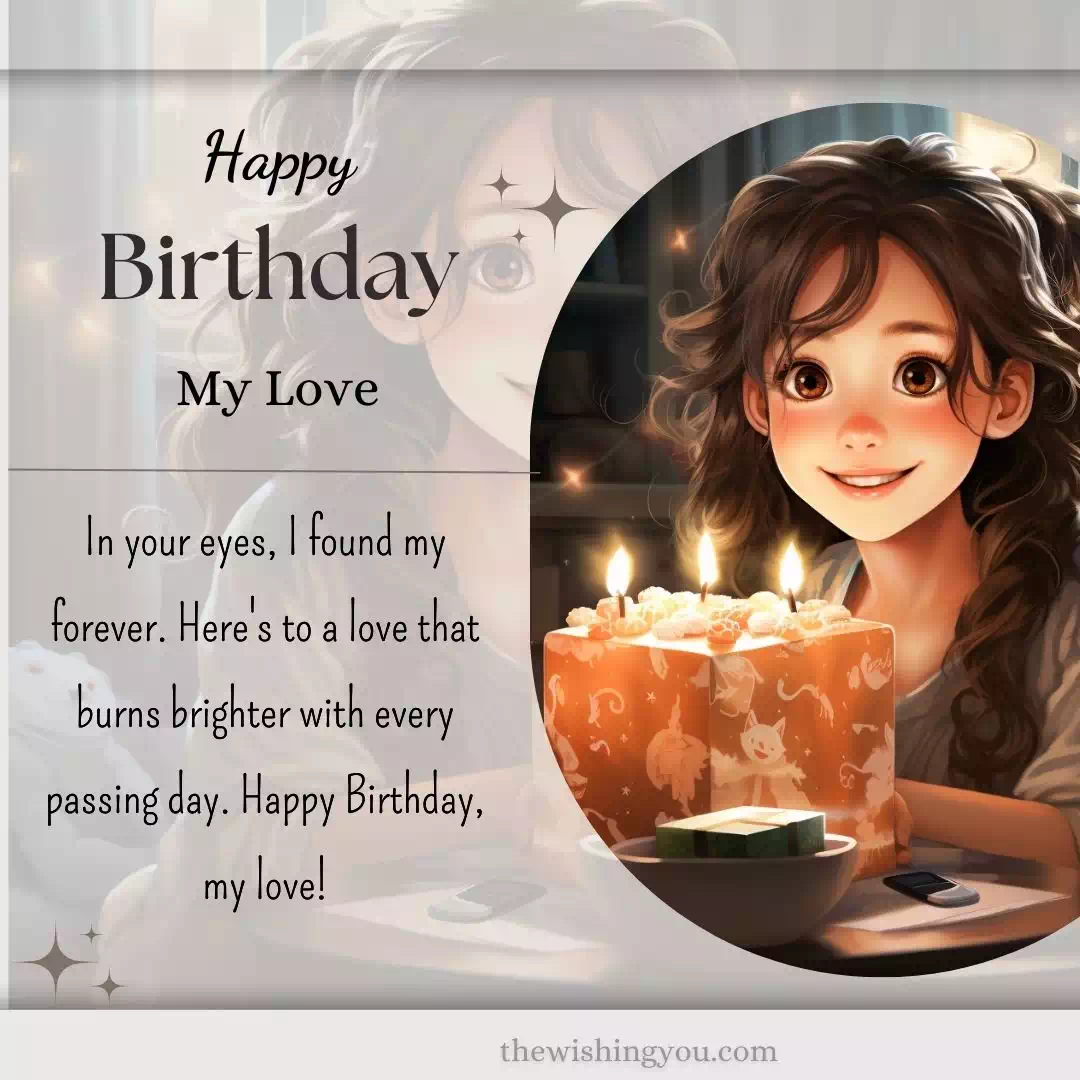 Advance Happy Birthday Wishes For Lover Quotes 12