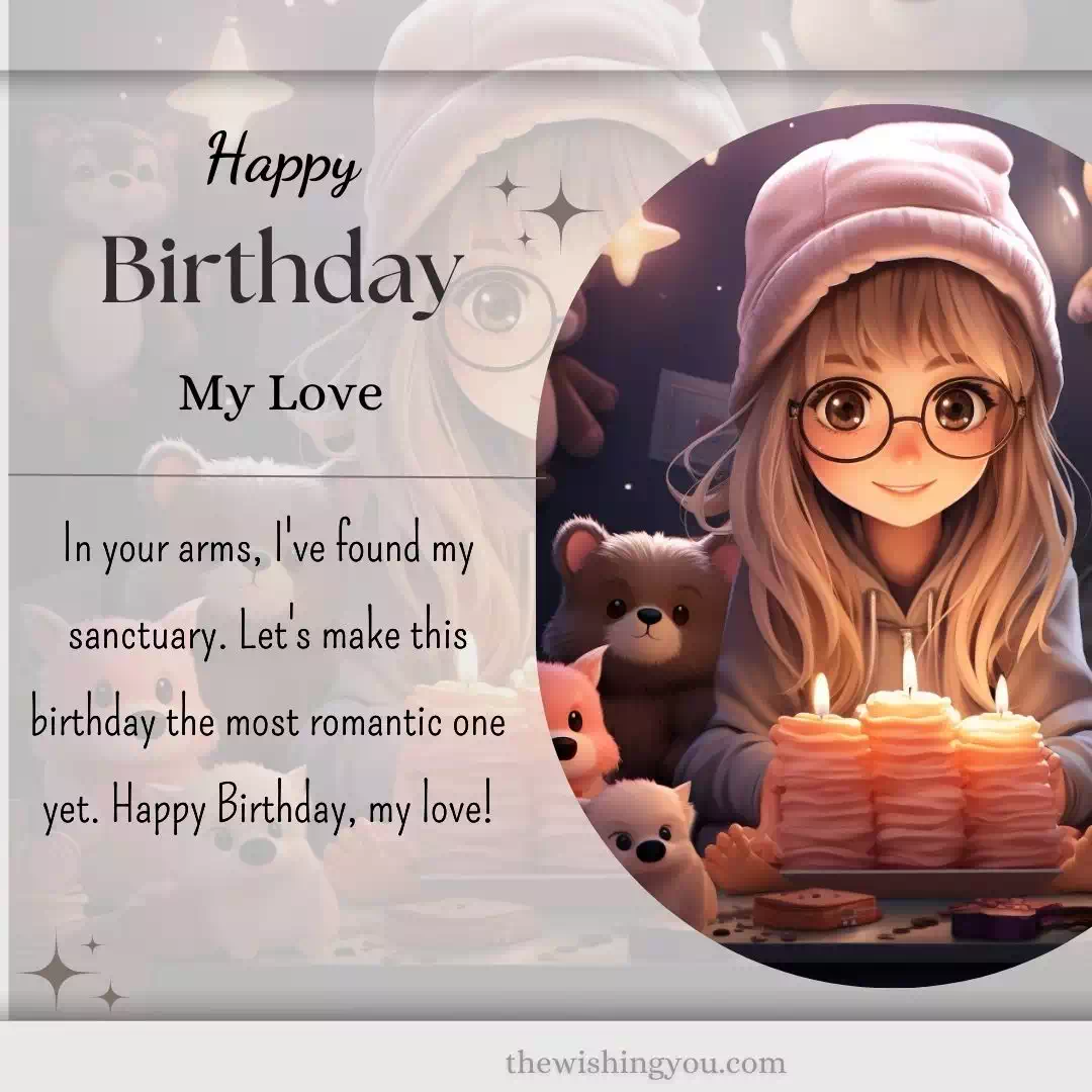 Advance Happy Birthday Wishes For Lover Quotes 14