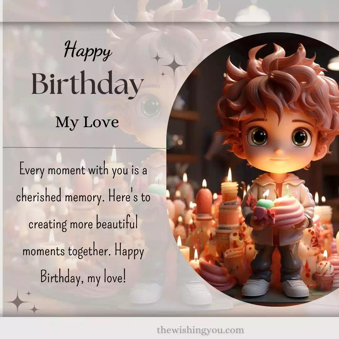Advance Happy Birthday Wishes For Lover Quotes 9