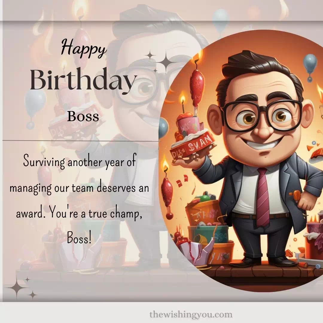 Birthday Wishes For Boss Funny 4