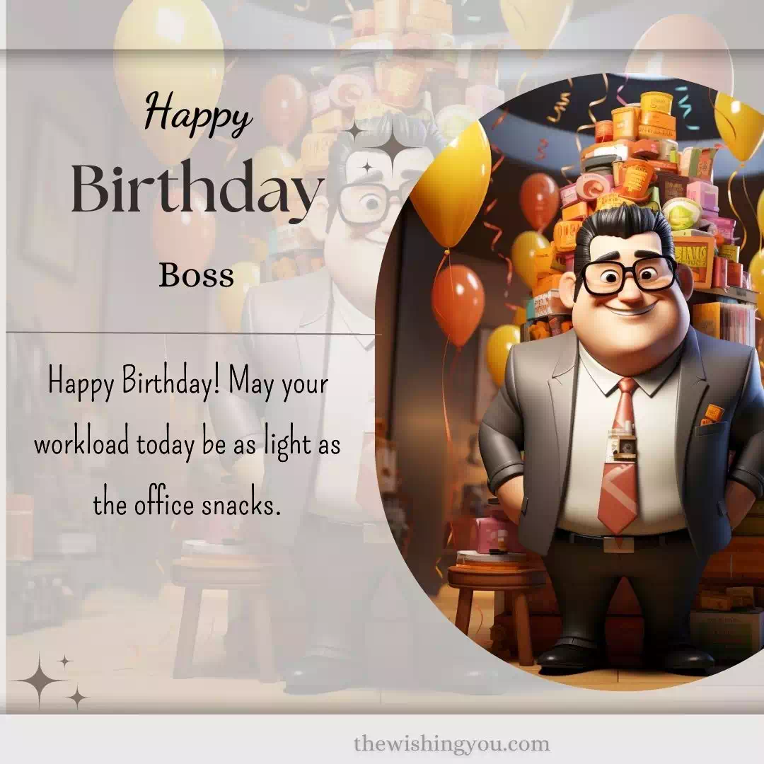 Birthday Wishes For Boss Funny 7