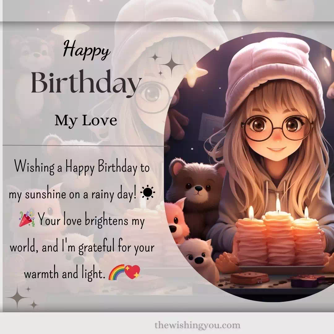 Birthday Wishes For Love Copy Paste With Emoji 14
