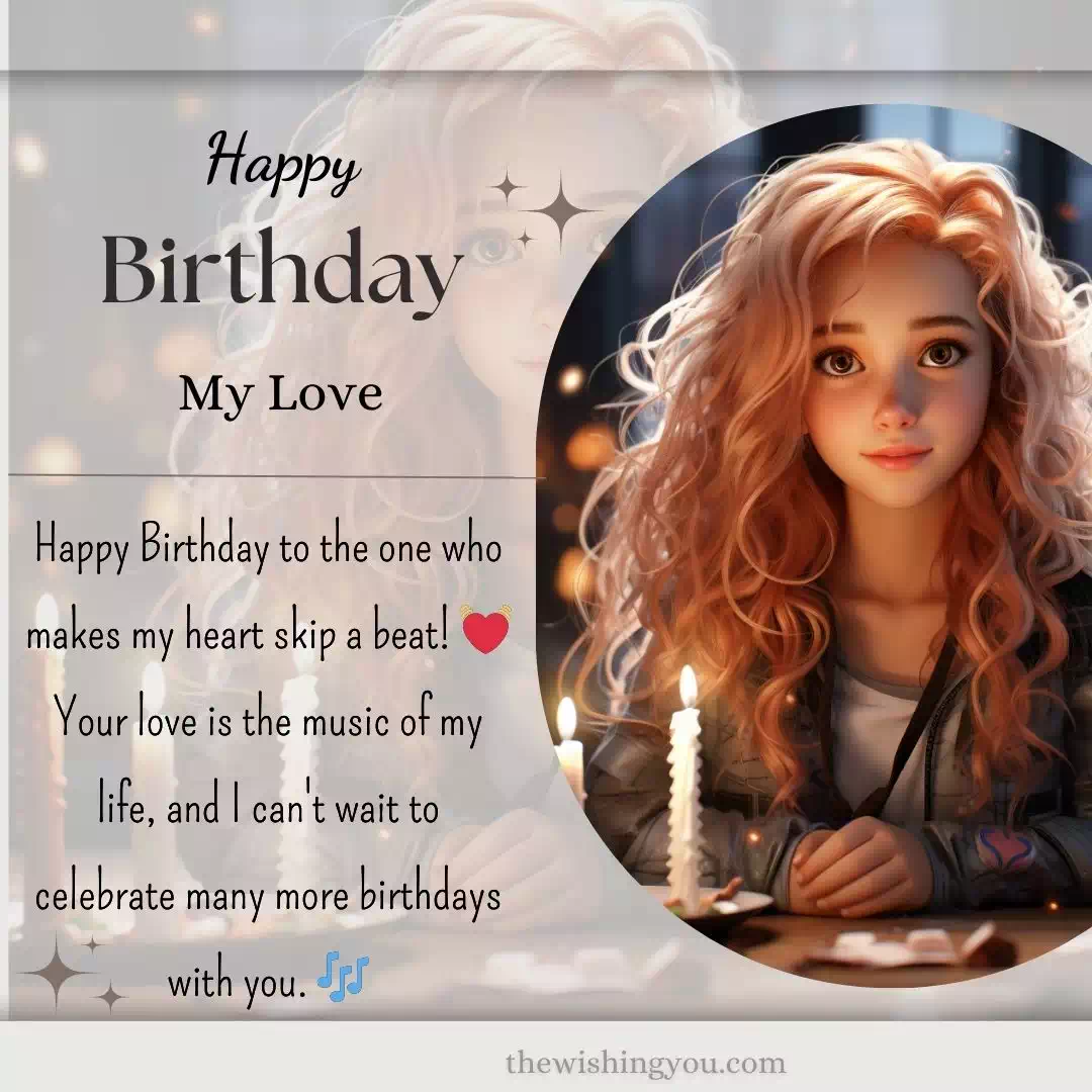 Birthday Wishes For Love Copy Paste With Emoji 3