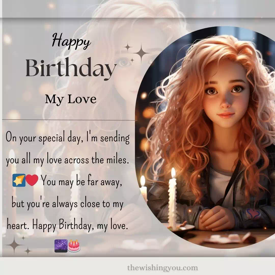 Birthday Wishes For Lover Long Distance 3