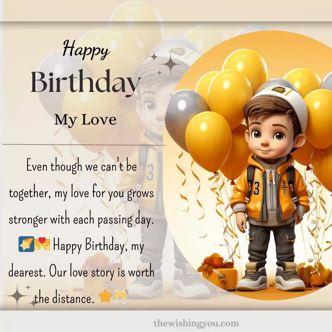 Birthday Wishes For Lover Long Distance 4