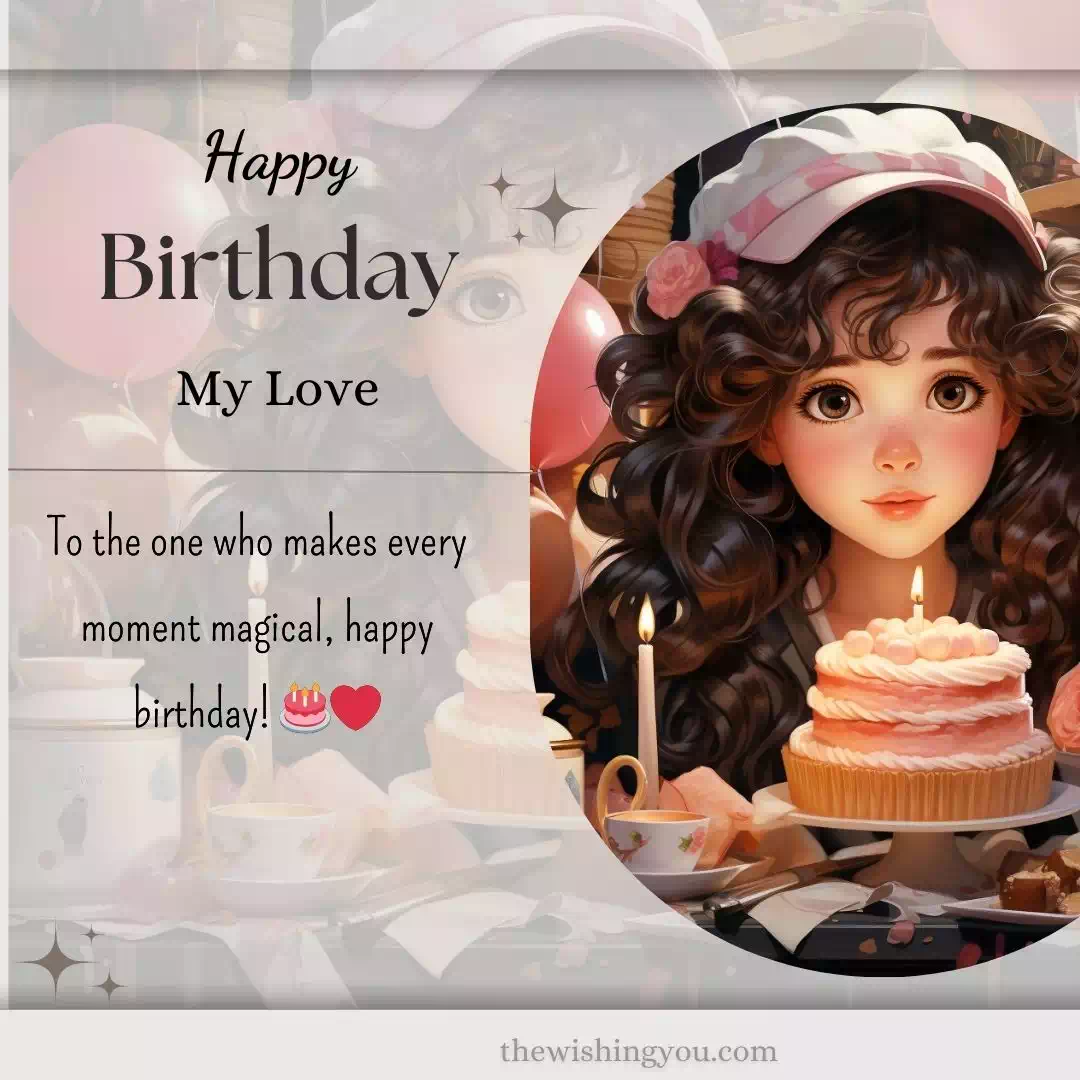 Lovely Birthday Wishes For Lover 1