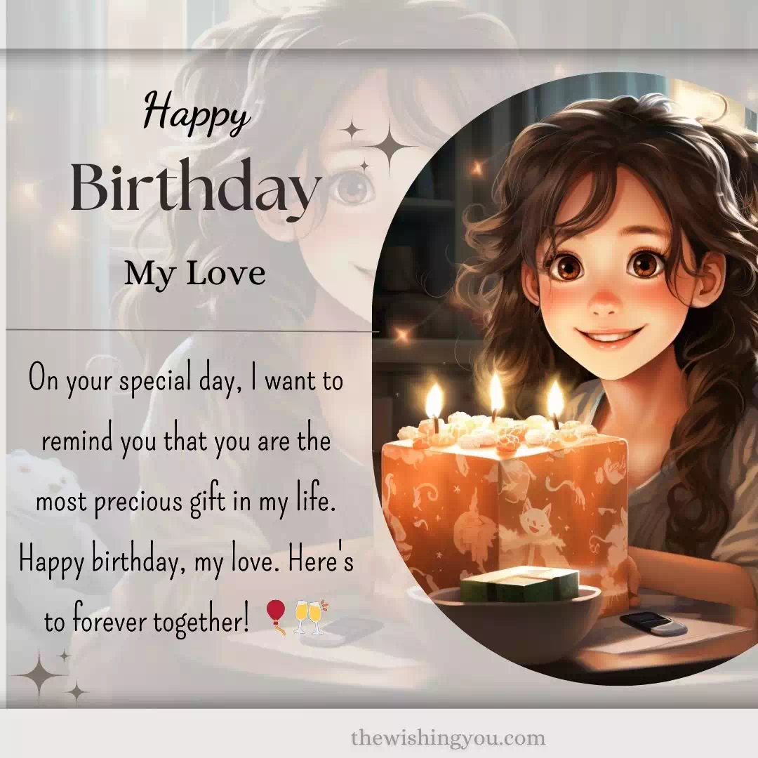 Lovely Birthday Wishes For Lover 12